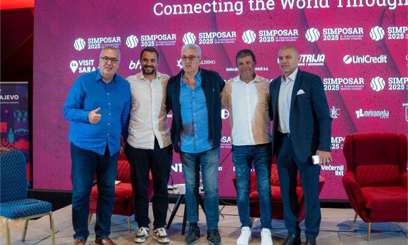 Panelisti na međunarodnom sportskom simpoziju SIMPOSAR 2025
